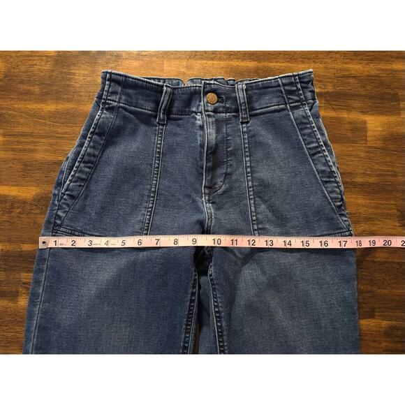 J Crew Women’s 26 Jeans Utility Jogger Signature Stretch Denim High Rise - Picture 11 of 12